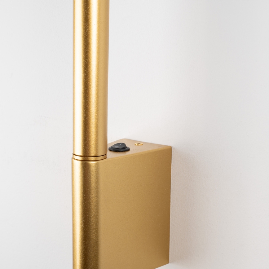 BRILAGI - LED wandspot VIXON LED/3W/230V + LED/5W goudkleurig CRI 90
