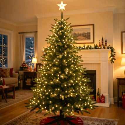 BRILAGI - LED zonne-kerstverlichting 500xLED/8 functies 52m 1200 mAh IP65 warm wit