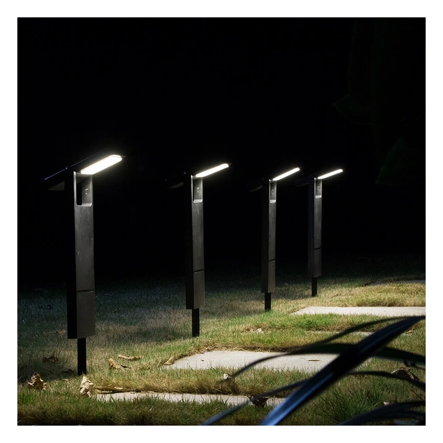 Brilagi - LED Zonne-energie lamp SUN SPIKE LED/4W/3,7V 2200 mAh IP44