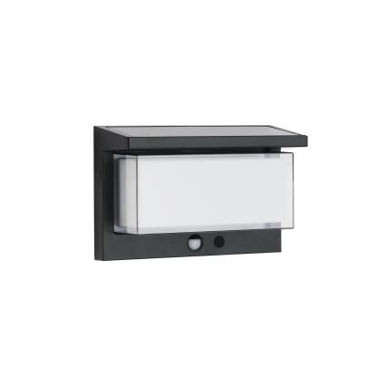 Brilagi - LED zonne-energie wandlamp met sensor SUN LUME LED/10W/3,7V 4000 mAh IP44