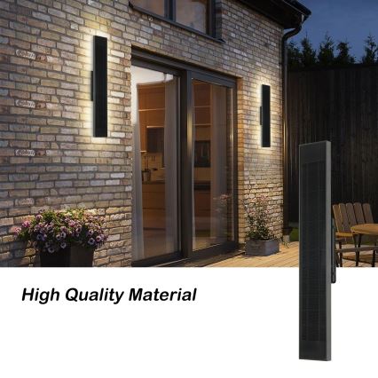 Brilagi - LED dimbare zonne-wandlamp SUN LED/4W/3,7V  60 cm 4000 mAh IP44