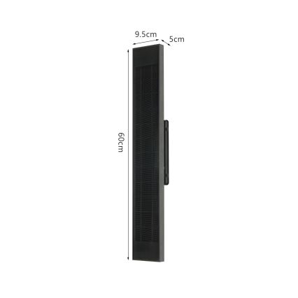 Brilagi - LED dimbare zonne-wandlamp SUN LED/4W/3,7V  60 cm 4000 mAh IP44