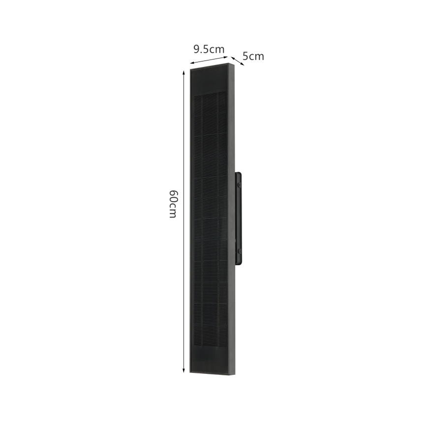 Brilagi - LED dimbare zonne-wandlamp SUN LED/4W/3,7V  60 cm 4000 mAh IP44
