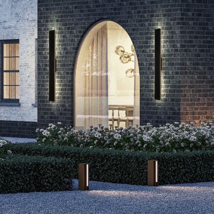 Brilagi - Dimbare LED-muurlamp op zonne-energie SUN LED/5,5W/230V 100 cm 6000 mAh IP44
