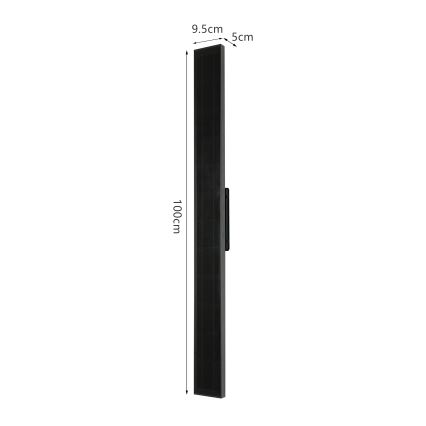 Brilagi - Dimbare LED zonne-wandlamp SUN LED/5,5W/3,7V 100 cm 6000 mAh IP44