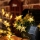 Brilagi - LED Zonnige decoratieve lichtslinger STERREN 50xLED/8 functies 7m IP65 warm wit 600 mAh