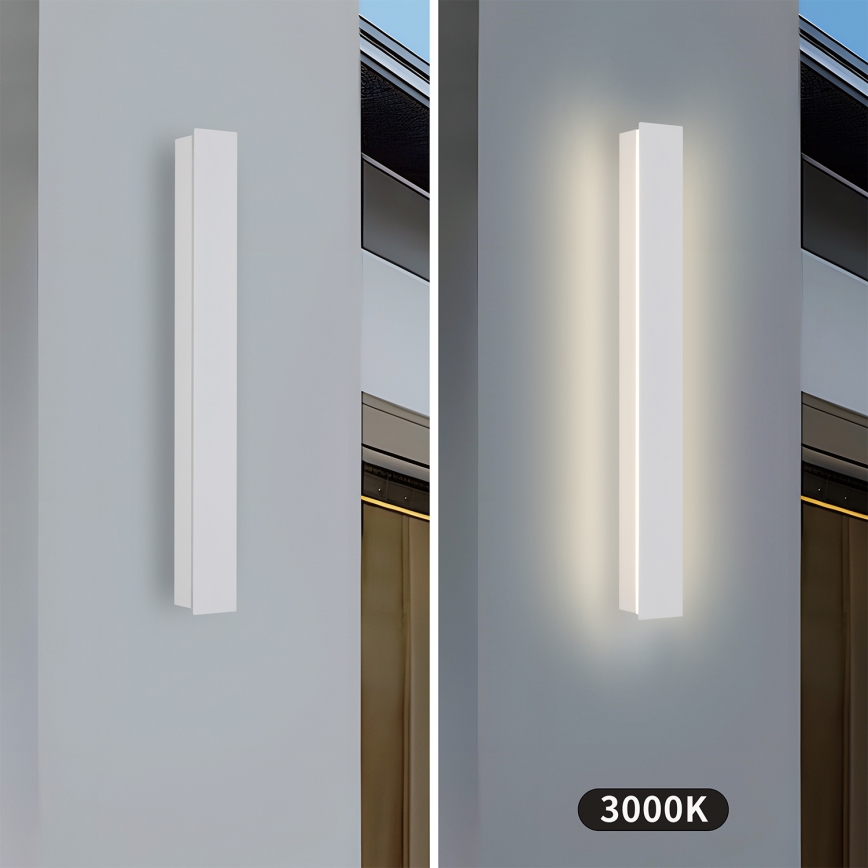 Brilagi - LED buitenwandlamp LINEAR LED/12W/230V 3000K IP65 50 cm wit CRI 90