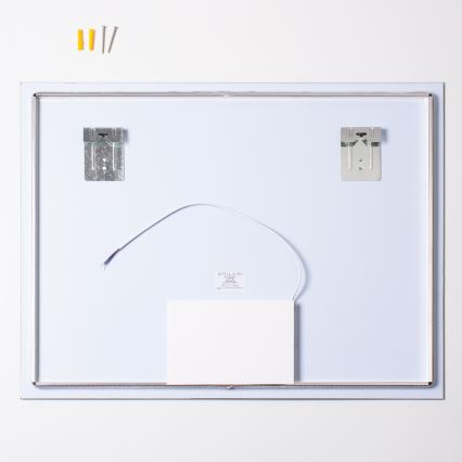 Brilagi - LED-badkamerspiegel LUCE LED/28W/230V 60x80 cm IP44 CRI 90 dimbaar + CCT
