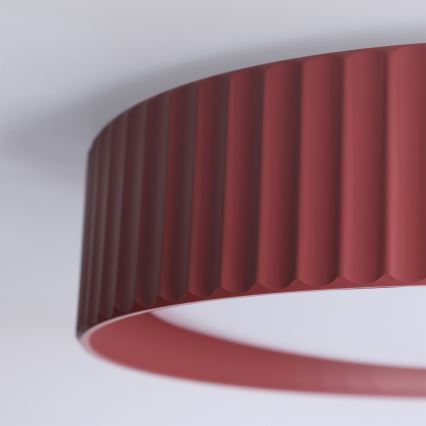 Brilagi - LUCIA LED-plafondlamp 24W/230V, Ø 31 cm, rood