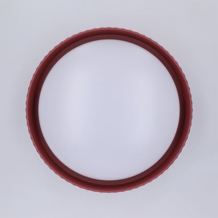 Brilagi - LUCIA LED-plafondlamp 24W/230V, Ø 31 cm, rood