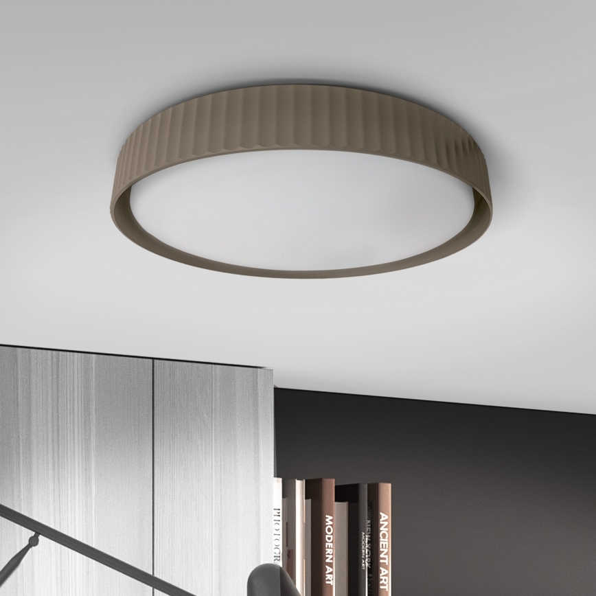 Brilagi - LUCIA LED plafondlamp, 24W/230V, Ø 31 cm, taupe