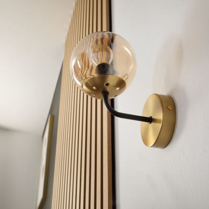 Brilagi - MALIVA wandlamp 1xE14/15W/230V, goud