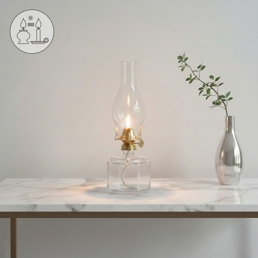 Brilagi - MERLIN helder petroleumlamp