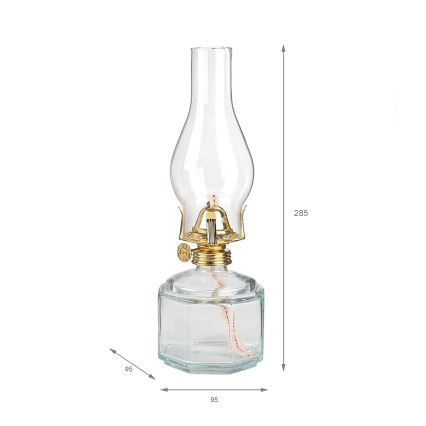 Brilagi - MERLIN helder petroleumlamp