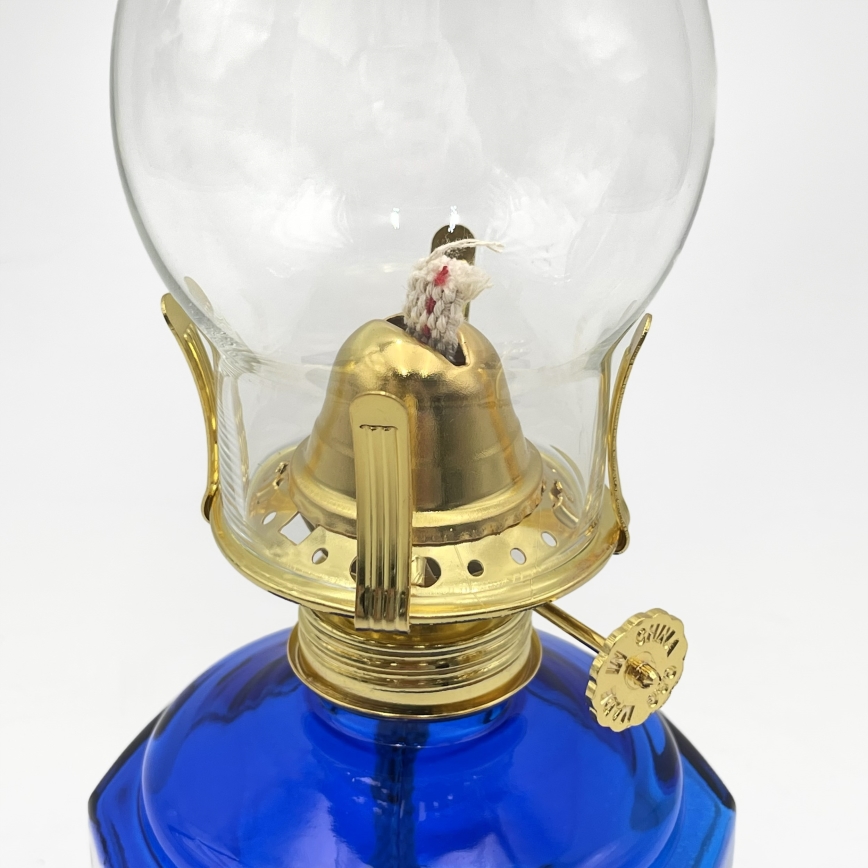 Brilagi - MERLIN petroleumlamp, blauw