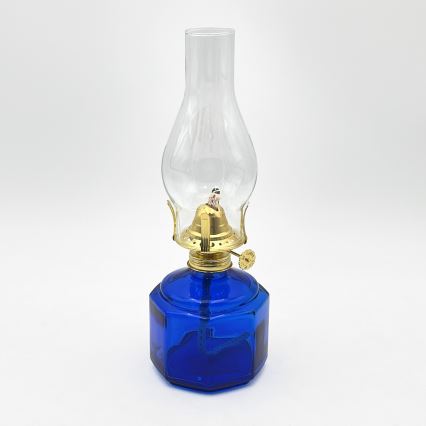 Brilagi - MERLIN petroleumlamp, blauw