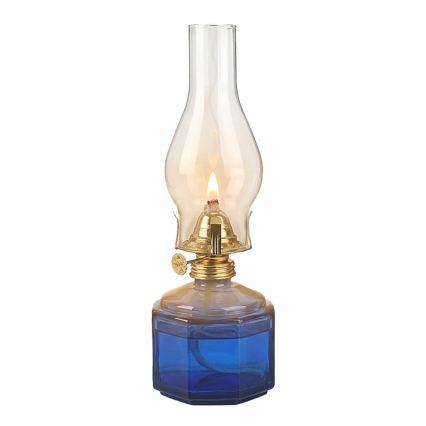 Brilagi - MERLIN petroleumlamp, blauw