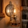 Brilagi - MERLIN petroleumlamp, glanzend chroom