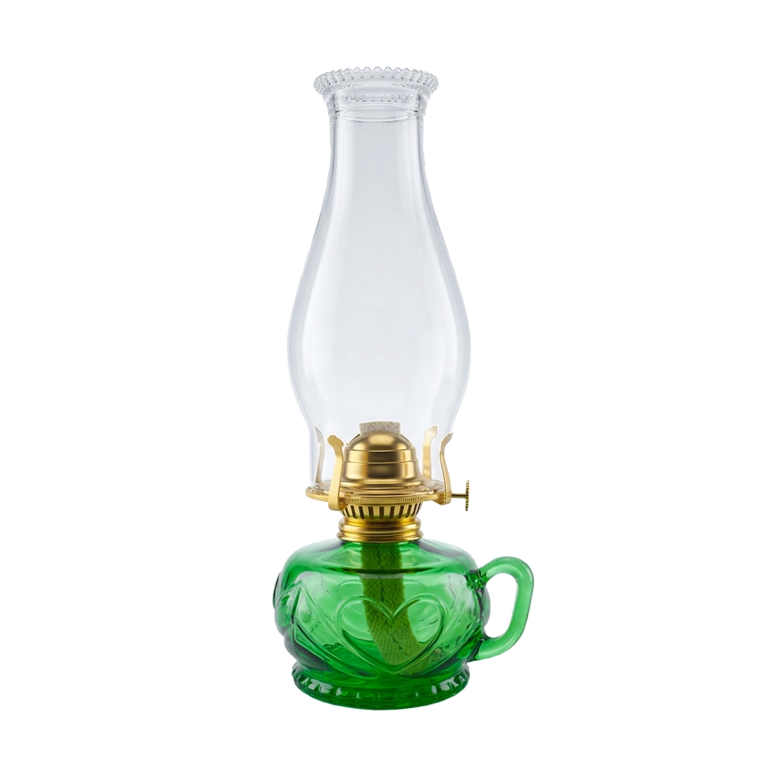 Brilagi - MERLIN petroleumlamp, groen