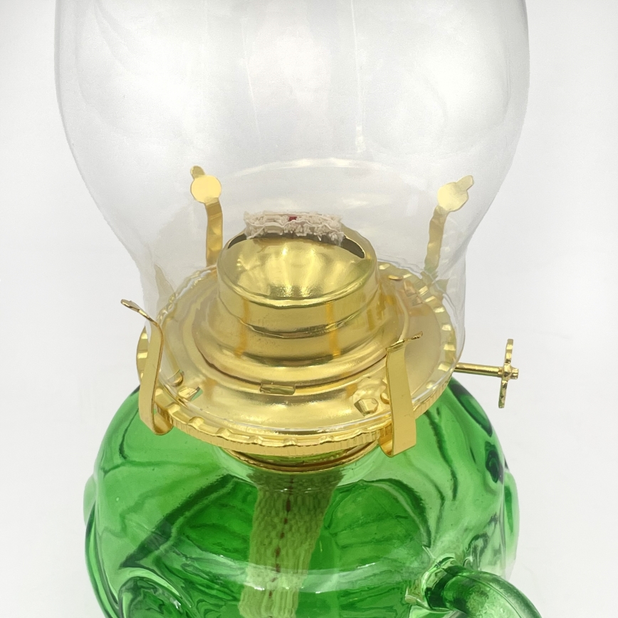 Brilagi - MERLIN petroleumlamp, groen
