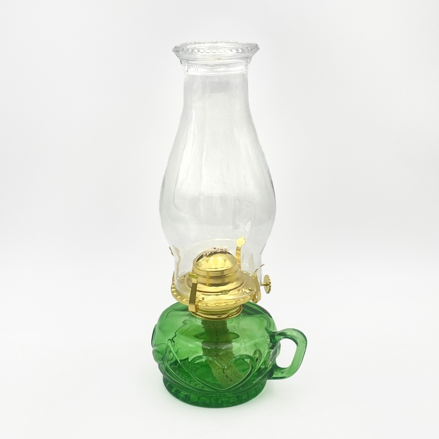 Brilagi - MERLIN petroleumlamp, groen