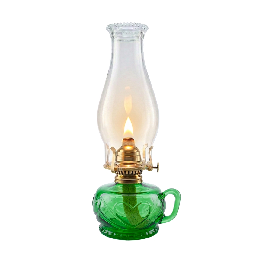 Brilagi - MERLIN petroleumlamp, groen