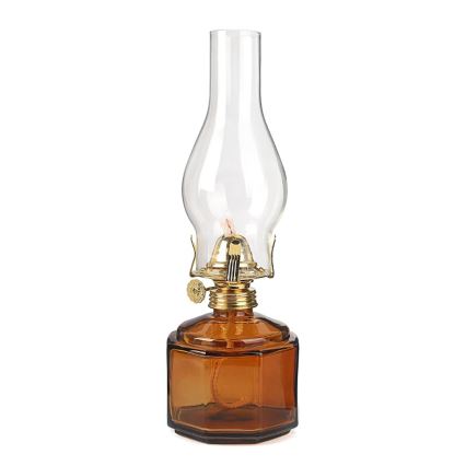 Brilagi - MERLIN petroleumlamp oranje
