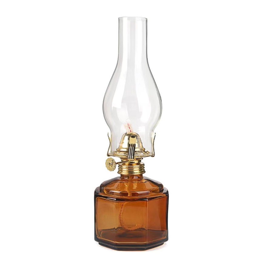 Brilagi - MERLIN petroleumlamp oranje