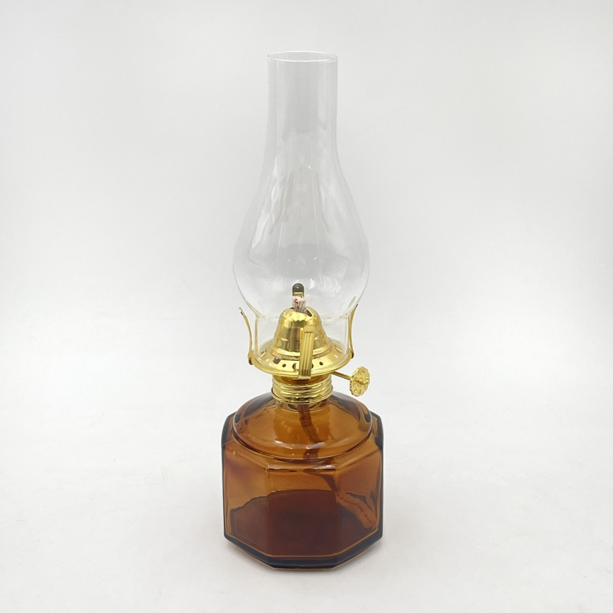 Brilagi - MERLIN petroleumlamp oranje