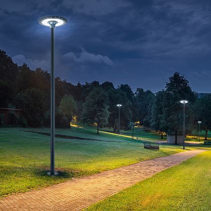 Brilagi - Metalen paal voor buitenverlichting URBAN 3 m mast Ø 58 mm antraciet