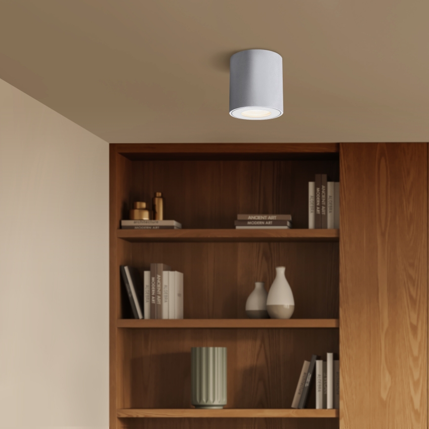 Brilagi - LED RGBW dimbaar badkamerarmatuur MIA 1xGU10/6W/230V 3000K 84x80 mm wit IP54 + afstandsbediening