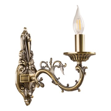 Brilagi - Muurlamp CLASSIC 1xE14/10W/230V messing