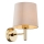 Brilagi - Muurlamp MONTE 1xE27/60W/230V beige/goud