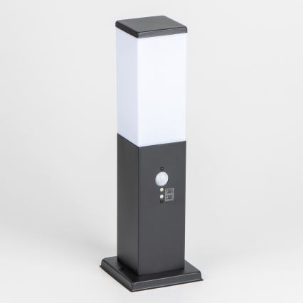 Brilagi - NOVA buitenwandlamp met bewegingssensor, 1x E27, 15 W, 230 V, 40 cm, IP44, zwart
