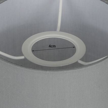 Brilagi - LED flexibele wandlamp NUBILA 1xE27/25W/230V + LED/3W mat chroom/lichtgrijs