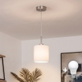 Brilagi - NUBILA LED-hanglamp aan kabel, 1x E27 (max. 60 W), 230 V, Ø 14 cm, wit