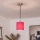 Brilagi - NUBILA LED-pendellamp aan kabel 1xE27/60W/230V Ø 14 cm zwart/roze