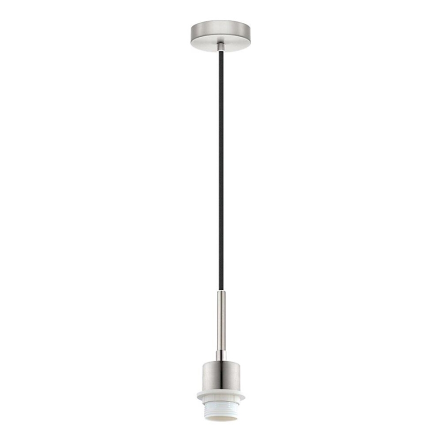 Brilagi - NUBILA LED-pendellamp aan kabel 1xE27/60W/230V Ø 14 cm zwart/roze