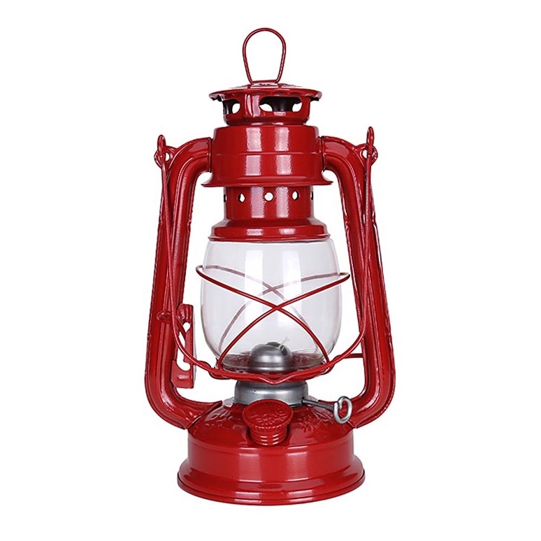 Brilagi - Olielamp LANTERN 24,5 cm rood