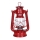 Brilagi - Olielamp LANTERN 24,5 cm rood