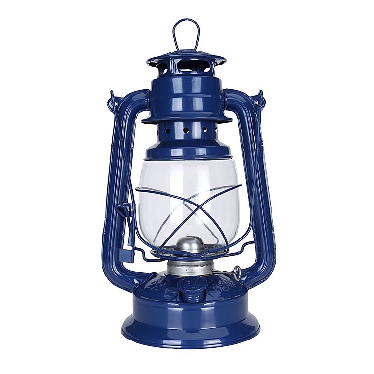 Brilagi - Olielamp LANTERN 28 cm blauw