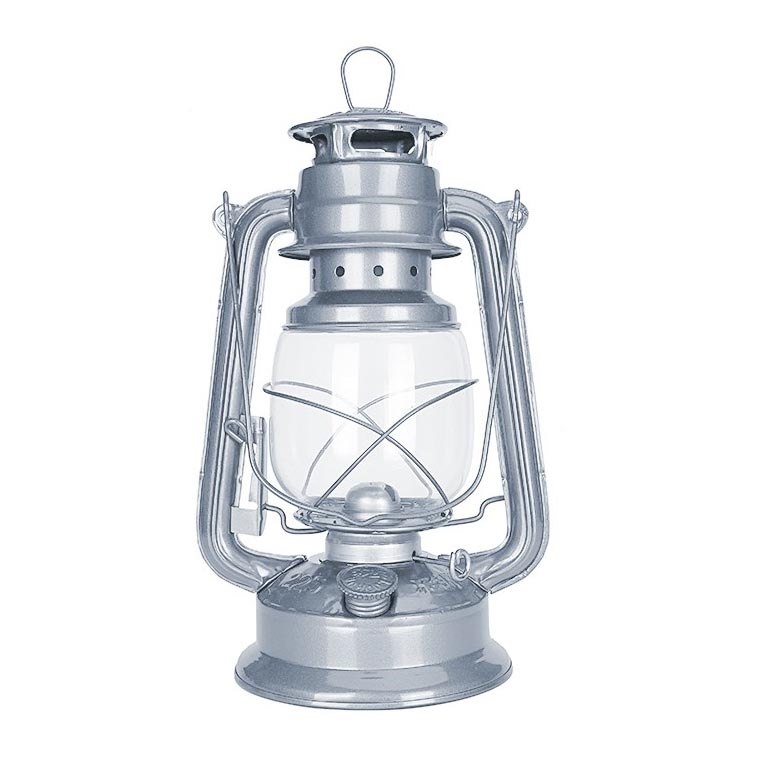 Brilagi - Olielamp LANTERN 28 cm zilver