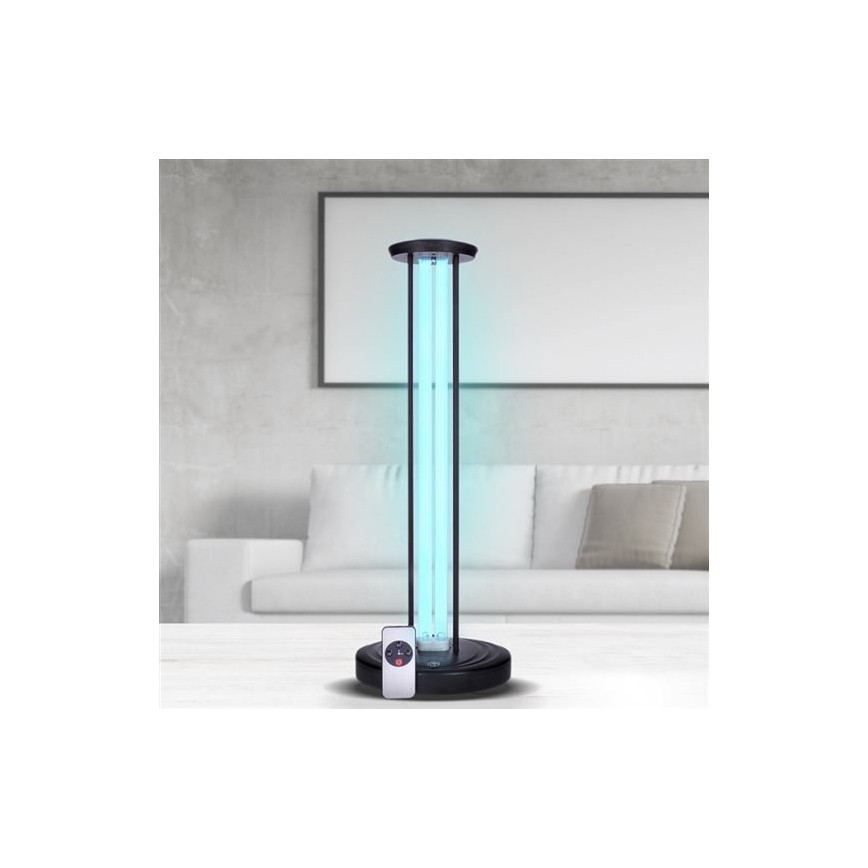 Brilagi - Ontsmettingsmiddel kiemdodend ozonvrij lamp UVC/100W/230V + afstandsbediening