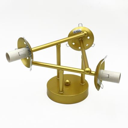 Brilagi - Opbouw plafondlamp MALIVA 3xE14/15W/230V goud/wit