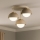 Brilagi - Opbouwkroonluchter 3xE27/60W/230V beige/goud
