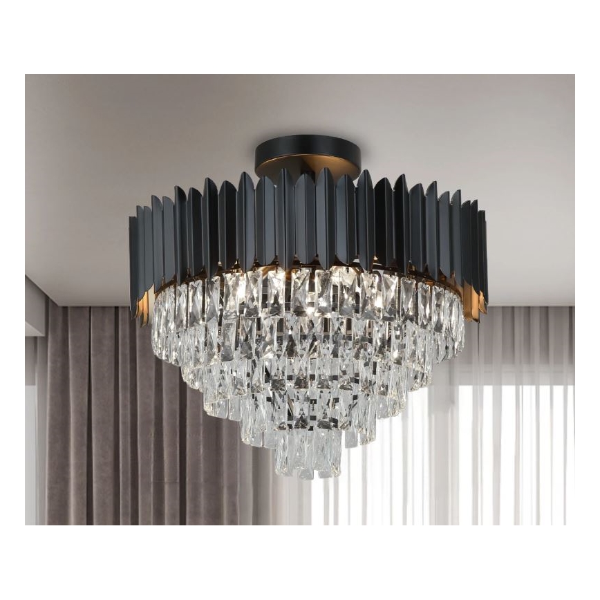 Brilagi - Opbouwkroonluchter CARLOS 9xE14/40W/230V Ø 60 cm