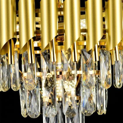 Brilagi - Opbouwkroonluchter ECLIPSE 5xE14/10W/230V Ø 38 cm goudkleurig