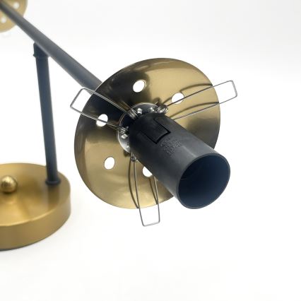 Brilagi - Opbouwkroonluchter MALIVA 4xE14/15W/230V goud