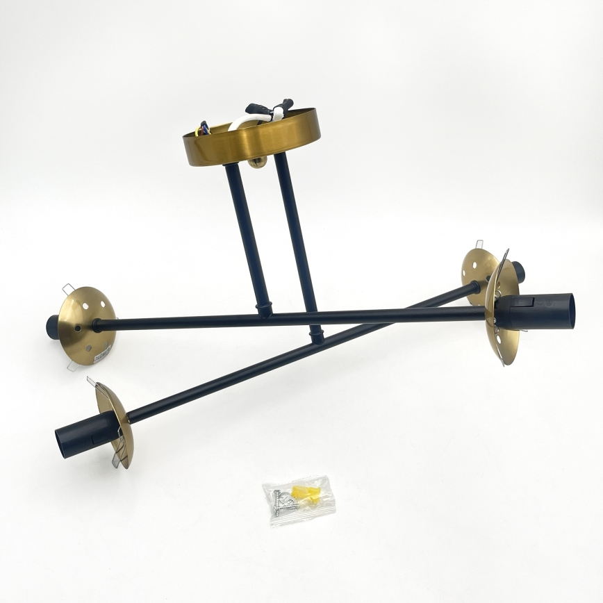 Brilagi - Opbouwkroonluchter MALIVA 4xE14/15W/230V goud