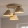 Brilagi - Opbouwkroonluchter MOON 3xE27/60W/230V beige/goud